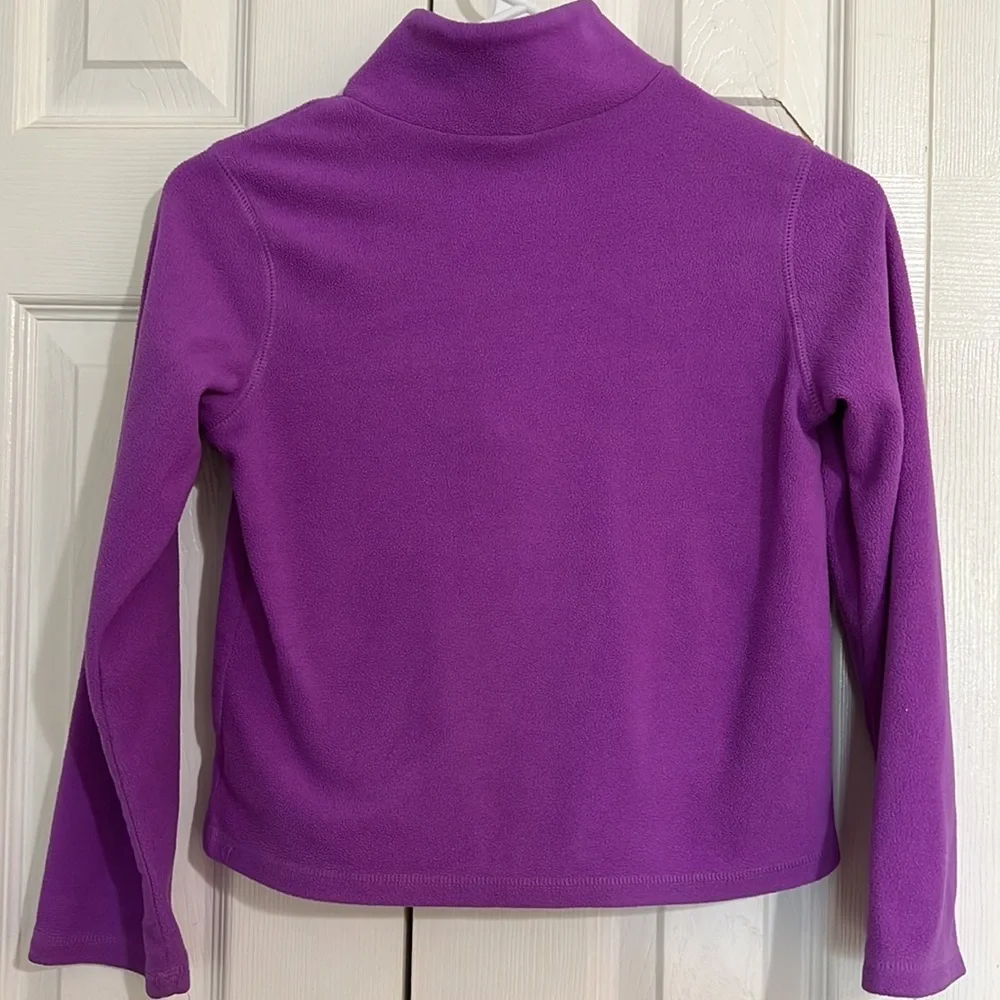 Old Navy Girls Purple Zip Pullover Size 8